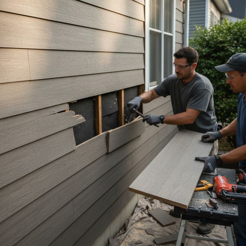 Board Siding Repair detail